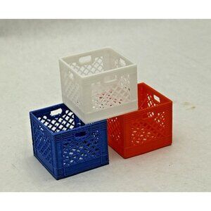 3 Milk Crate 1/10 Trx4 Axial Rc Crawler Scale Garage Diorama Upgrade Accessories